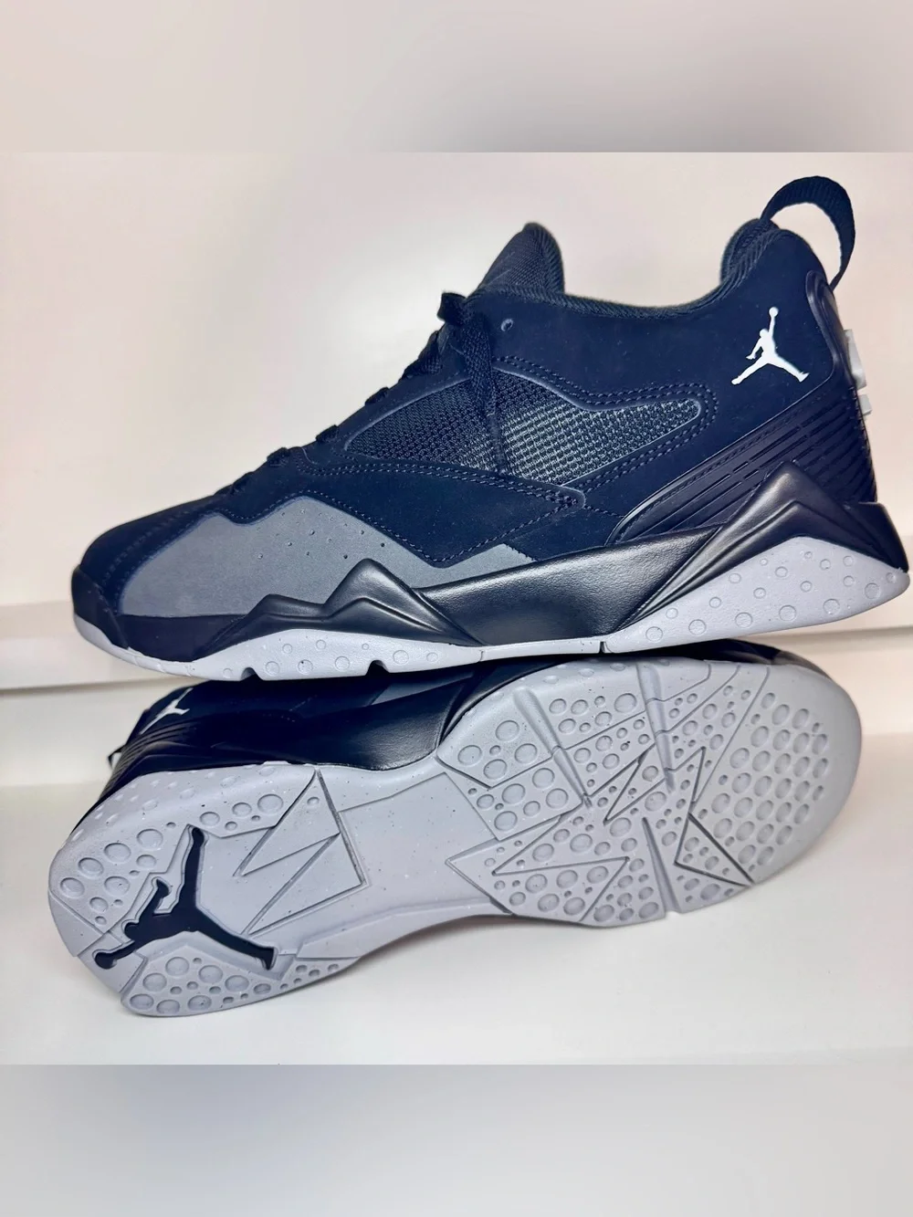 Air Jordan 7 RM “92 MVP” – Black/Wolf Grey Size 10 | Barely Worn | No Box